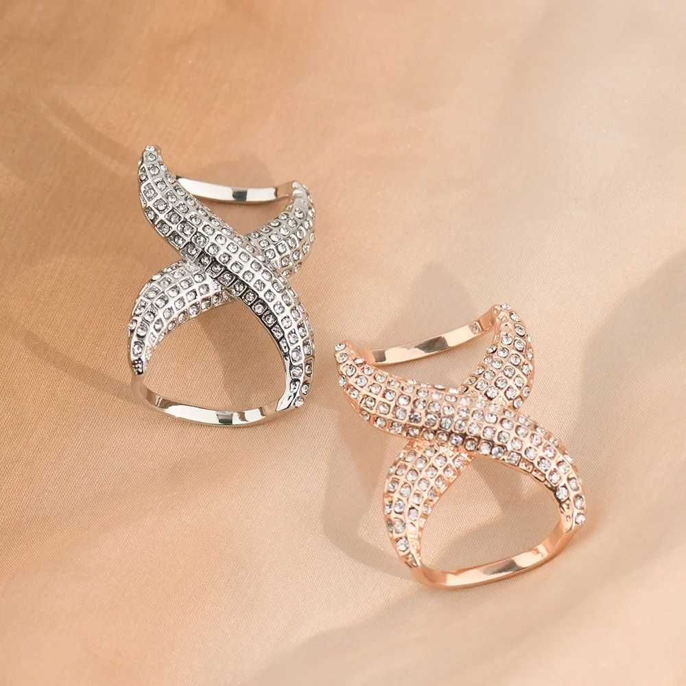 Bowknot كريستال الحرير والأوشحة مشبك حلقة الإناث الديكور شال الحجاب بروش دبابيس مربع الحجاب شال مشبك حلقة