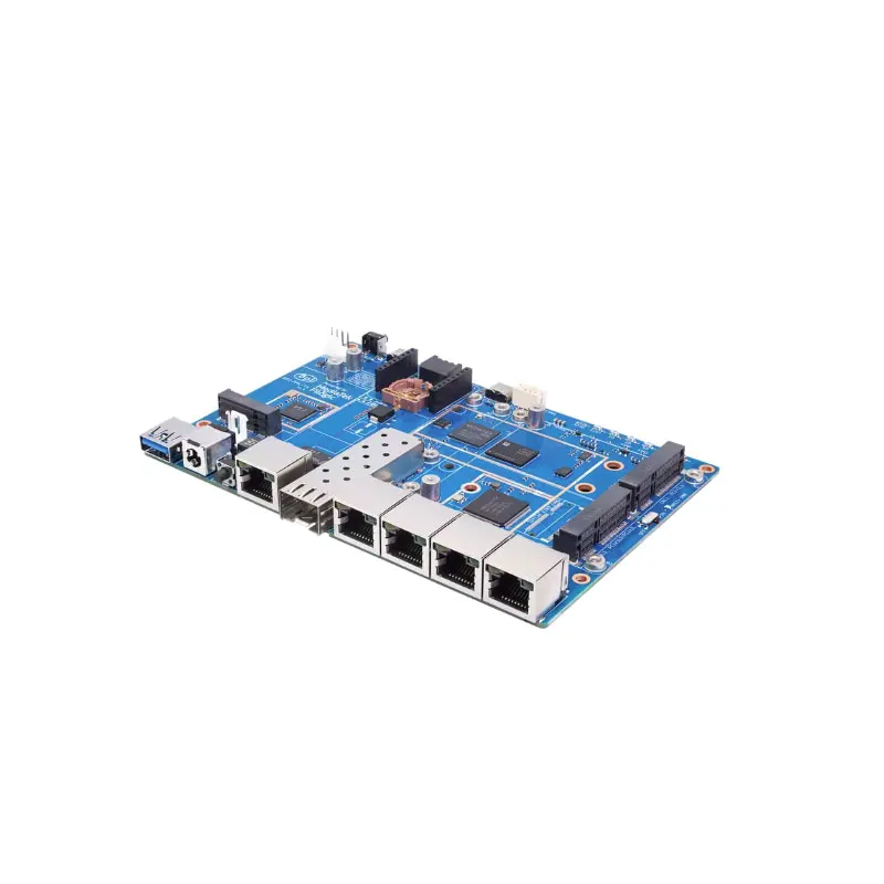 Banana Pi BPI-R4 Lite features MT7987A SoC, 2GB DDR4, 8GB eMMC, and WiFi 7 for advanced smart router designs