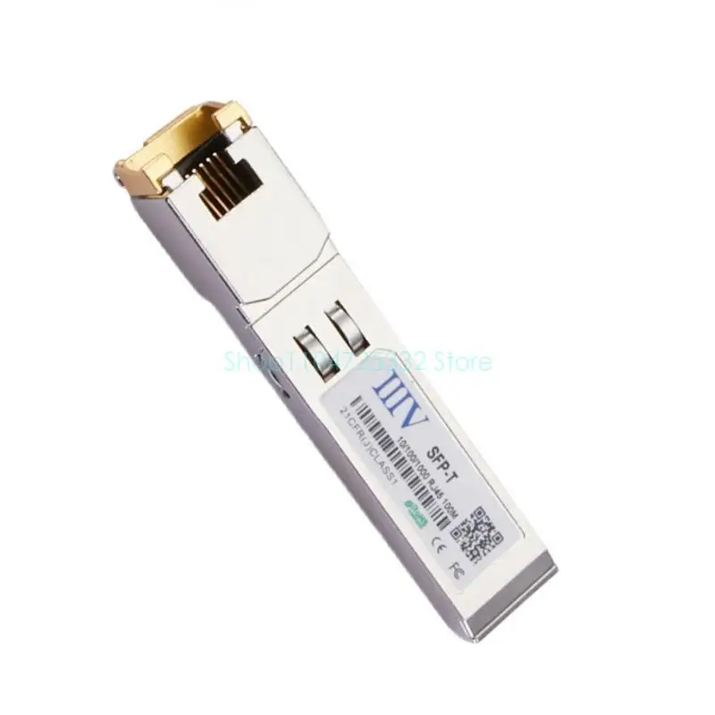 100m Transmission Distance RJ45 SFP Module Suitable for Short Distance Connection in Servers Room