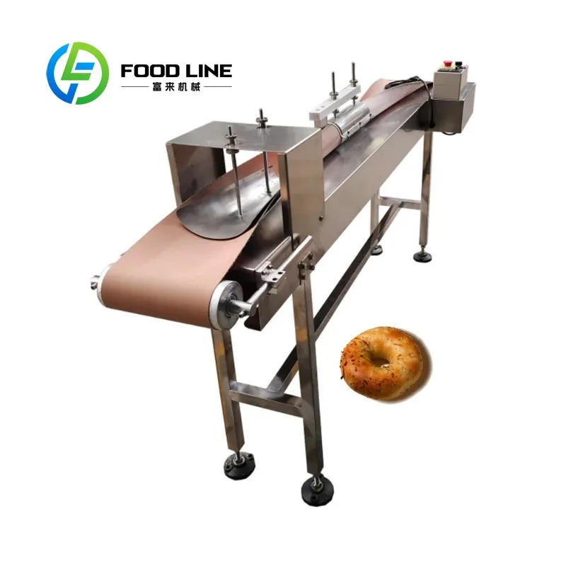 Customized Small Automatic Donut Bagel Forming Machine Commercial Bakery Equipment For Snack Food Production