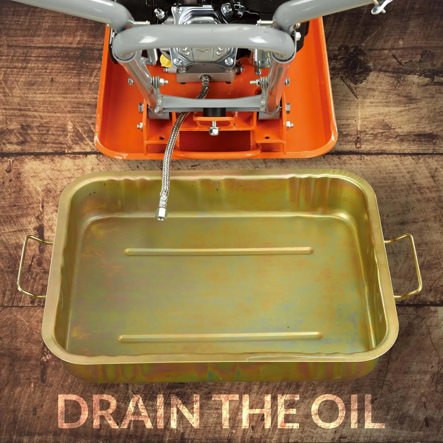 YC1390 3000 pond. Compaction Force Plate Compactor, Briggs, 6,5 pk, 208 cc, 5500 BPM