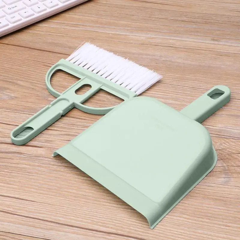 Mini Sweeper Set Desktop Sweep Cleaning Brush Table Small Broom Garbage Cleaning Shovel Household Cleaning Dustpan Tools