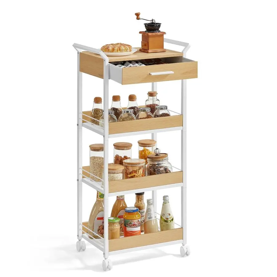 Storage Cart, 4Tier…