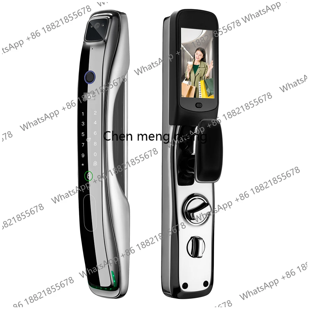 

New Arrival 3D Face Smart Home Device Door Lock OEM/ODM XHome App Smart Door Lock of Keyless Visual Cat Eye Smart Door Lock