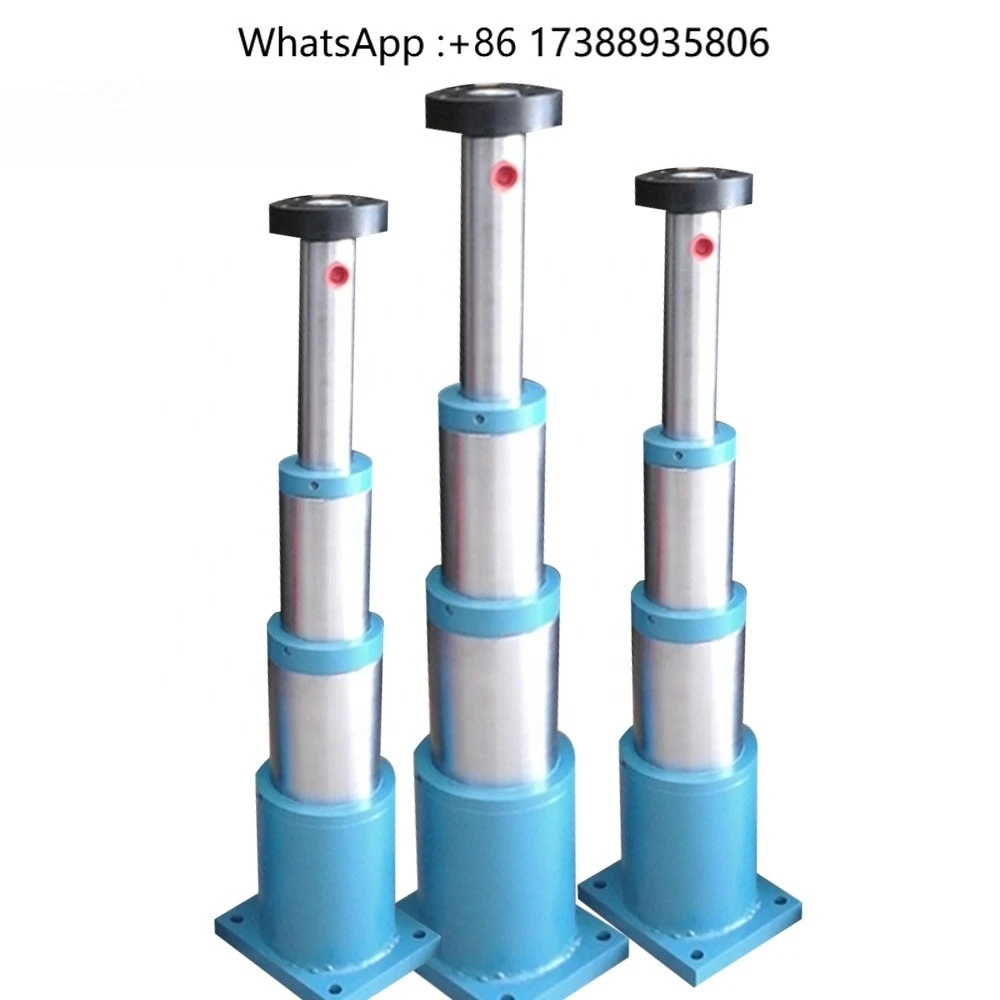 Telescopic Hydraulic Cylinder 5 Stage Long Stroke Hydraulic Cylinder
