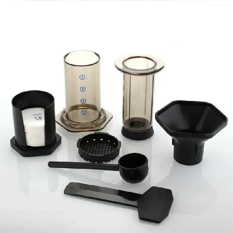 New barista Filter Glass Espresso Coffee Maker Portable pitcher Cafe French Press Coffee Pot For AeroPress Machine