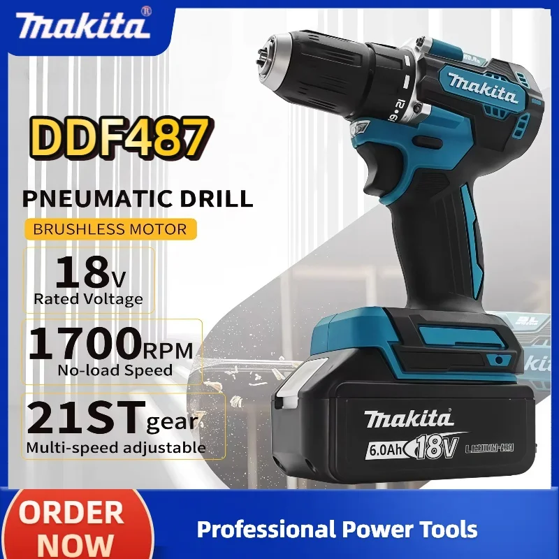 Makita DHP487 Brush…