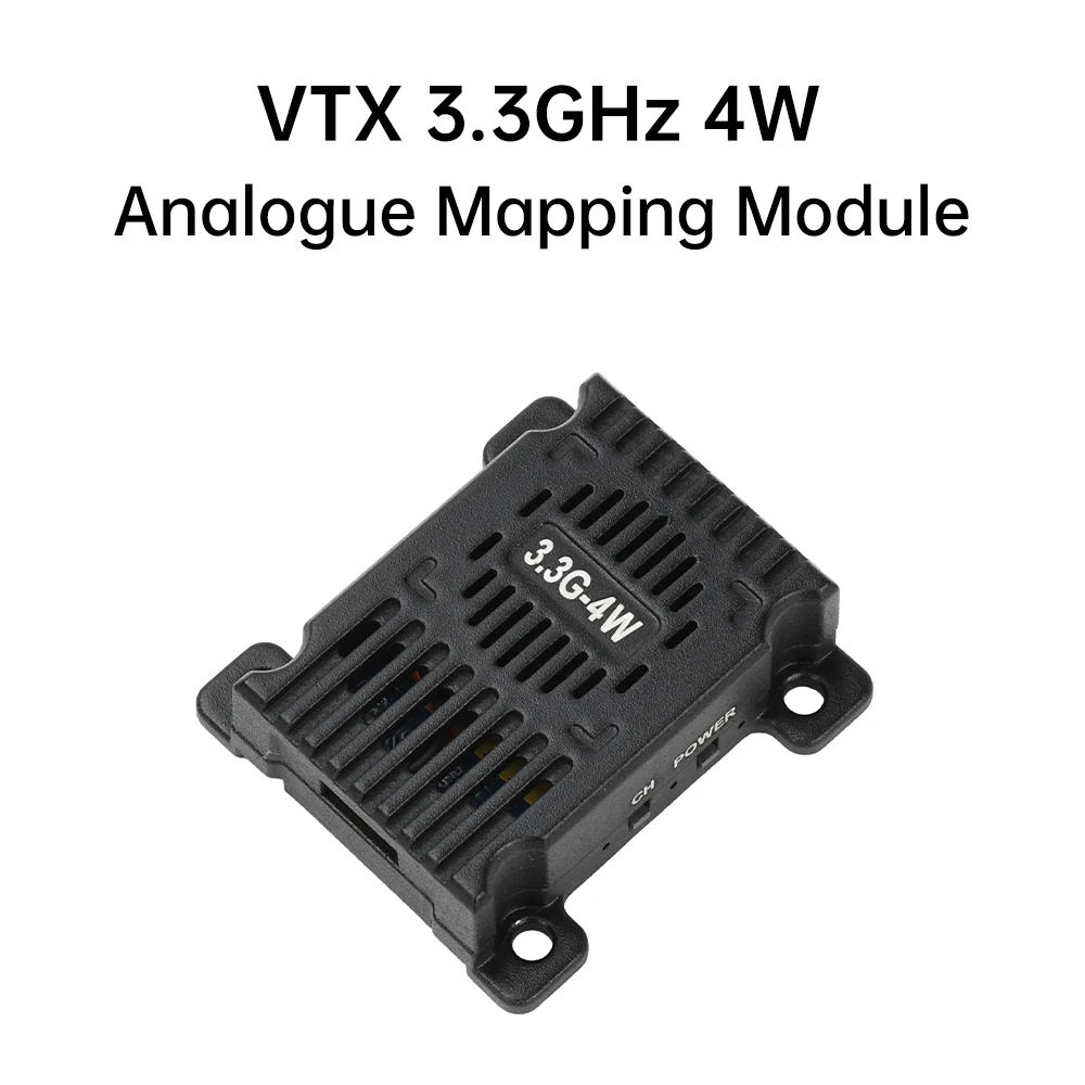 16CH 3GHz 4W 6W VTX/VRX ワイヤレスオーディオ/ビデオトランスミッターとレシーバー FPV RC レーシングドローンゴーグル用アナログマッピングモジュール