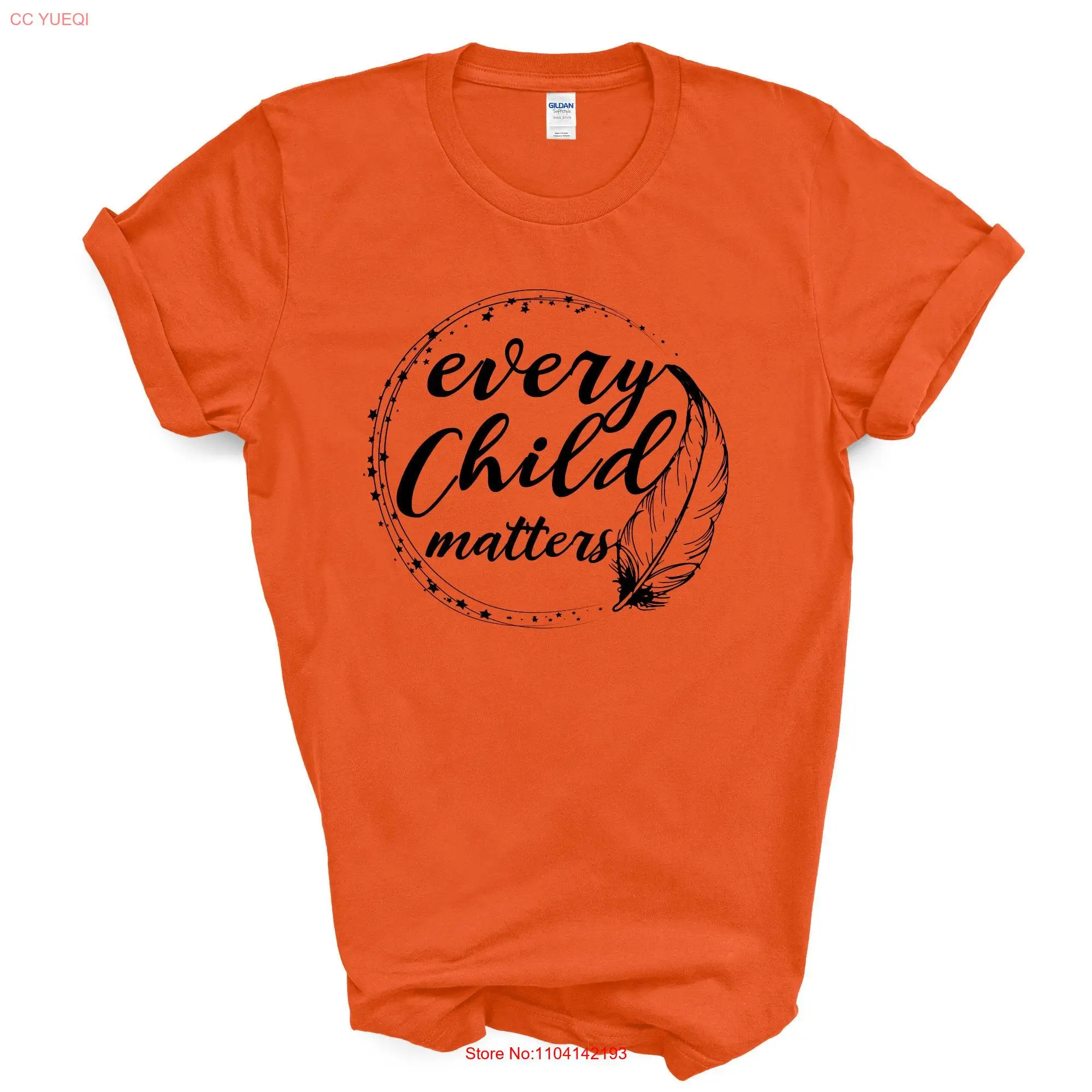 Every Child Matters T Shirt Orange Day Indigenous Canada Chaque Enfant Compte National For Truth Reconciliation