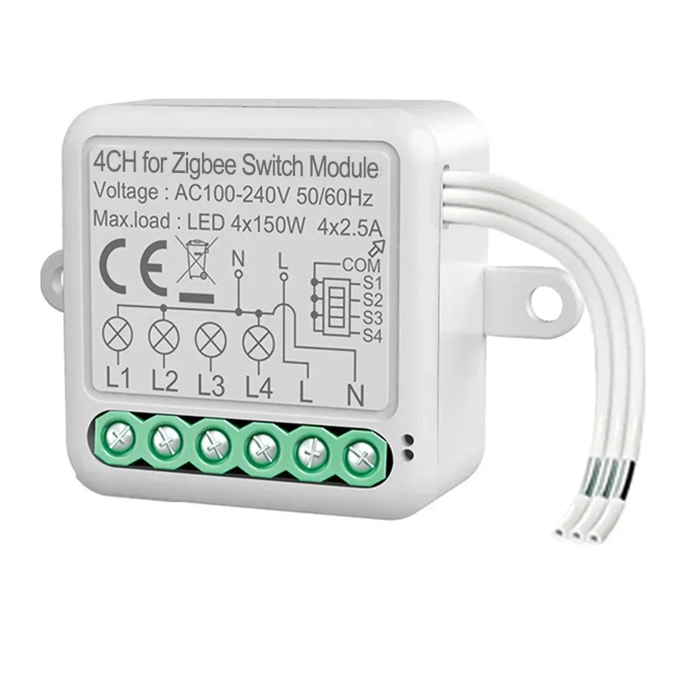 

Smart WiFi Switch Module For Electrical Switching Breaker Light WiFi Switch Module Home DIY Breaker Relay
