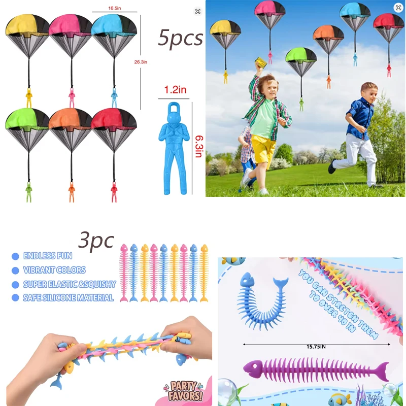 100PCS Party Favors in bulk for Kid ,Treasure Box for Classroom, Pinata Filler, Goodie Bag Stuffers