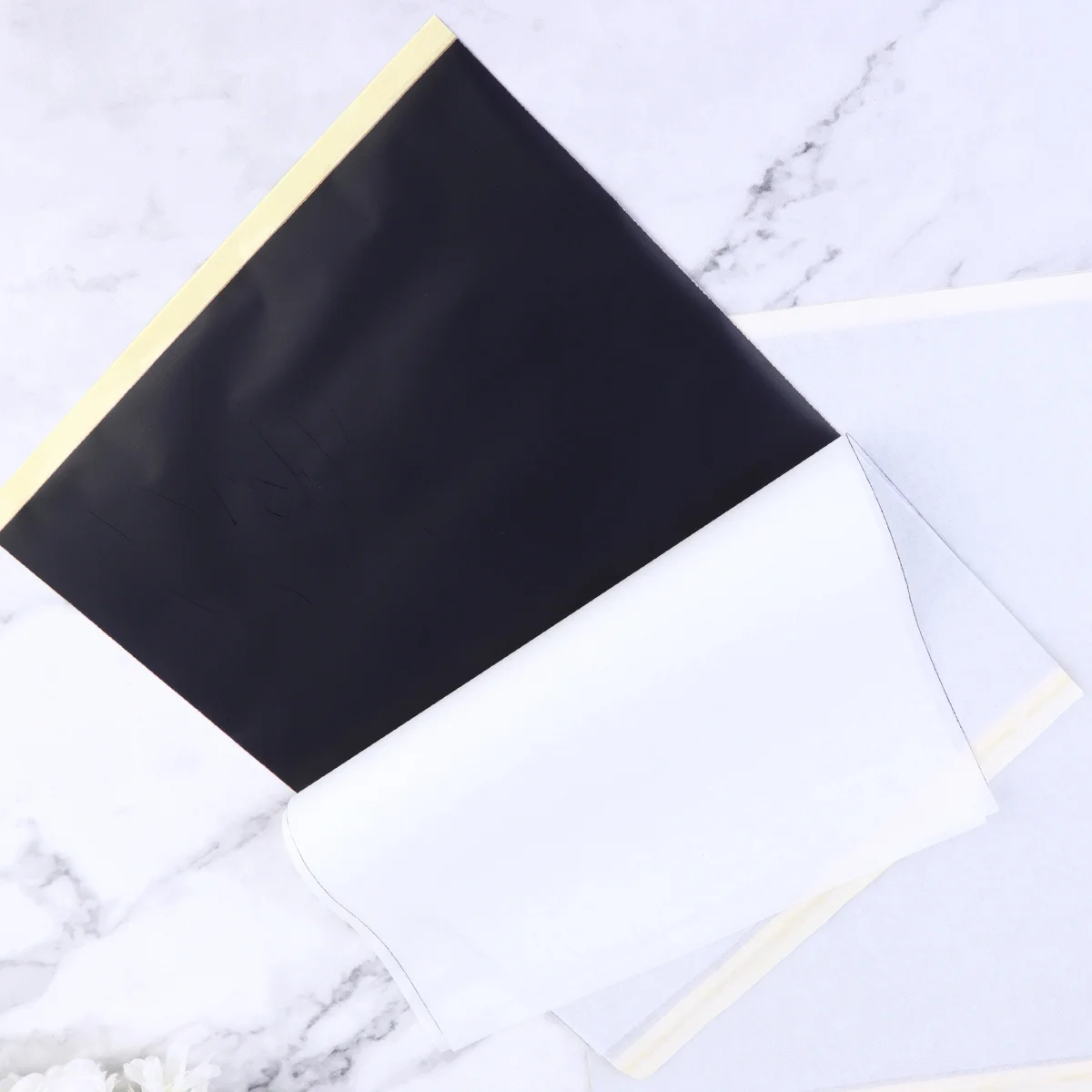 ورق نقل الوشم A4 للبشرة استنسل تتبع ناسخة حرارية طابعة نقطية تستخدم لوازم فنية القالب #4