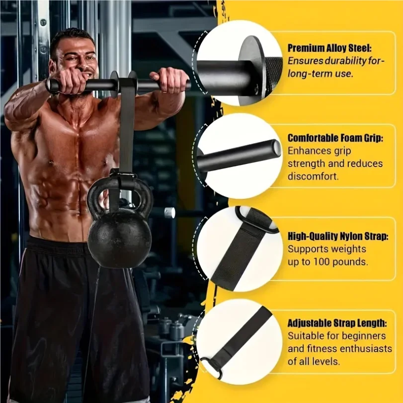 πͺ Iron Wrist Forearm Strengthener Training Stick 6