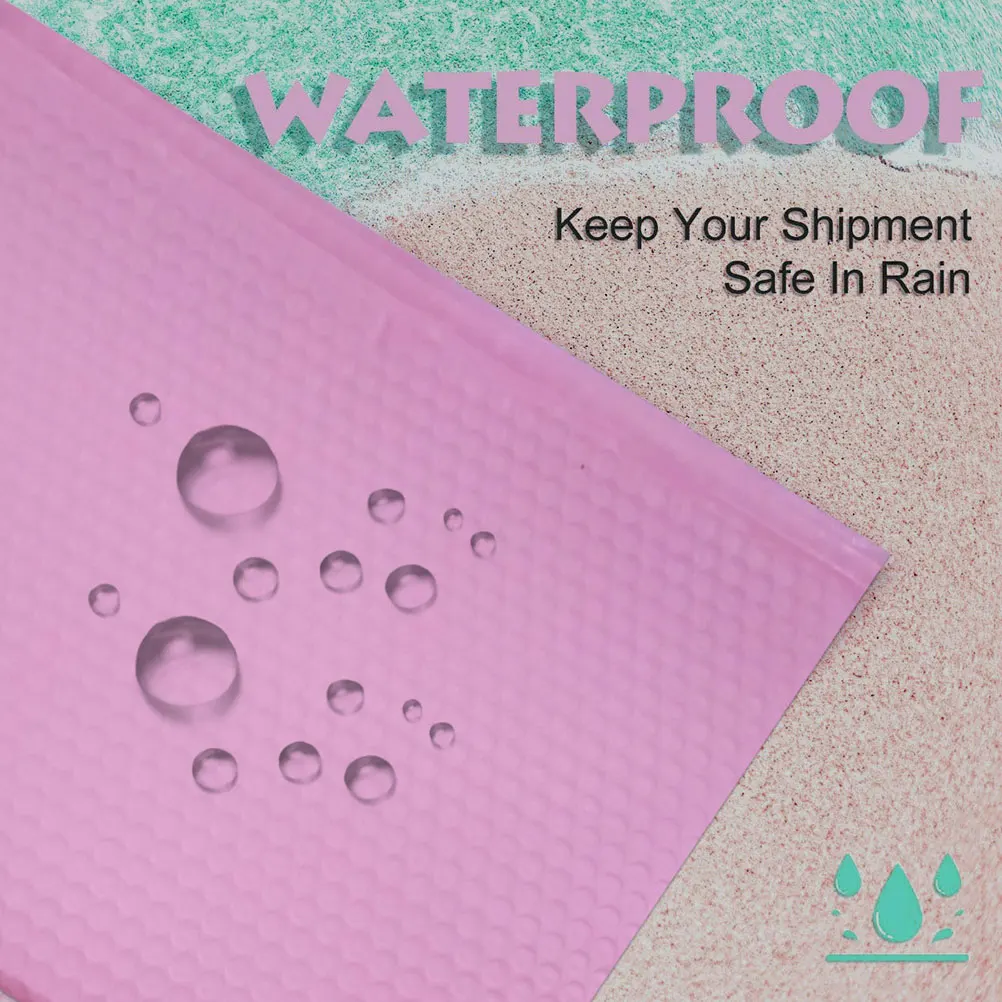 

25Pcs Padded Envelopes Bubble Mailers Self-Seal Closure Waterproof Protection for Phones Craft Stationery Packaging