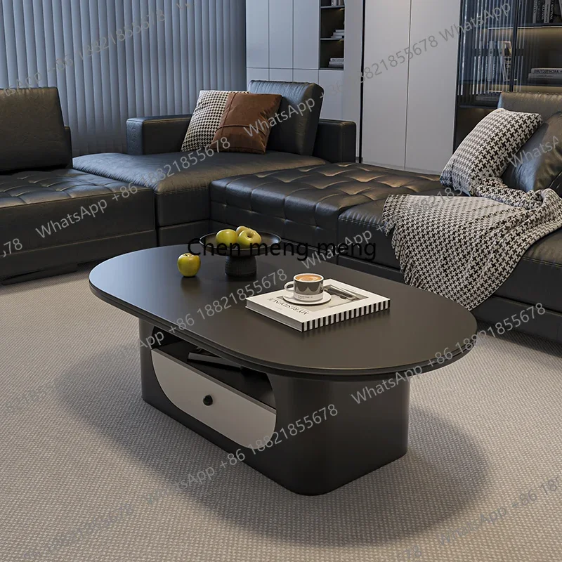 

Living Room Cute Coffee Table Drawers Books Nordic Storage Side Table Bedroom Small Mini Mesa Auxiliar Postmodern Furniture