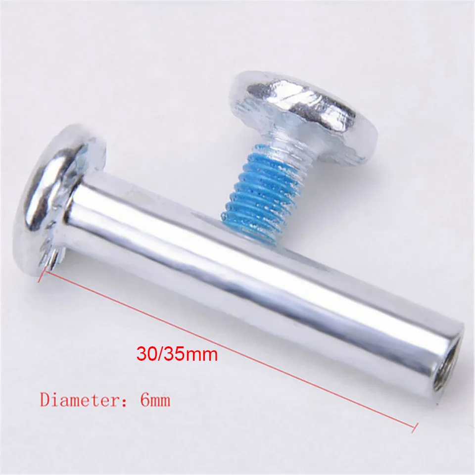 Roller Skates Axle Skates Frame Screws 3.1cm or 3.6cm Double-section Bushing for Kids or Adult Skates