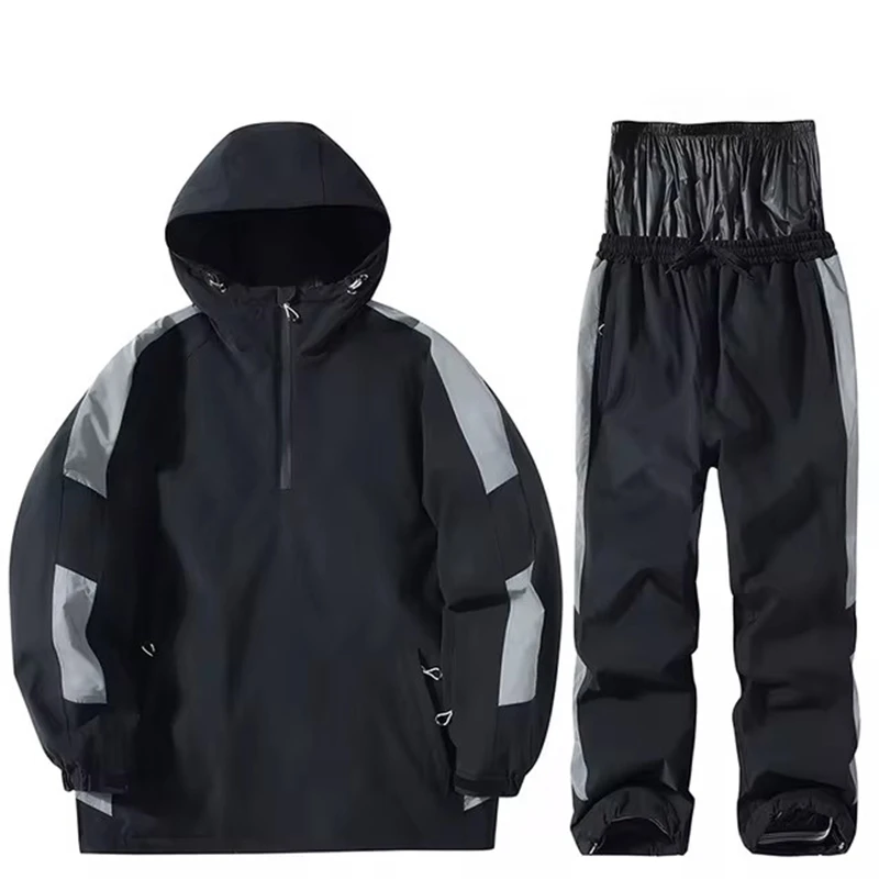 

Men and Women, Ski Suit Wear, Snow Ski Jacket and Pant Sets, Winter Outdoor Clothes, Snowboarding Hoodie Costumes, Reflection,