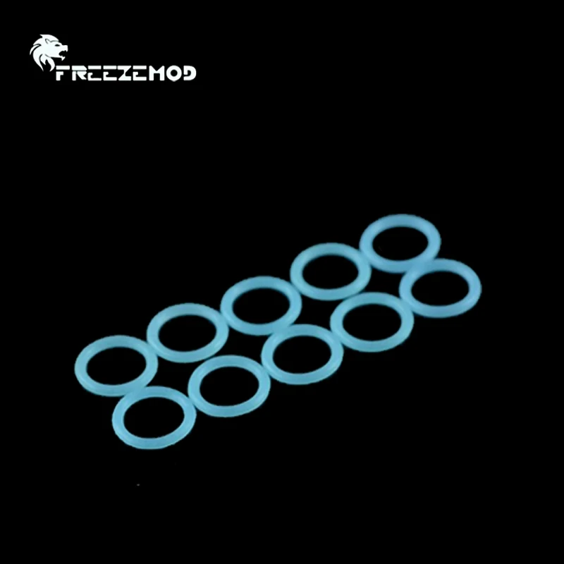 Seal-Ring Water-Proof for Outter G1/4'' Thread Hard Pipe Fitting Sealing O-Ring, Silicone Material,4 Colors 10Pcs/Set