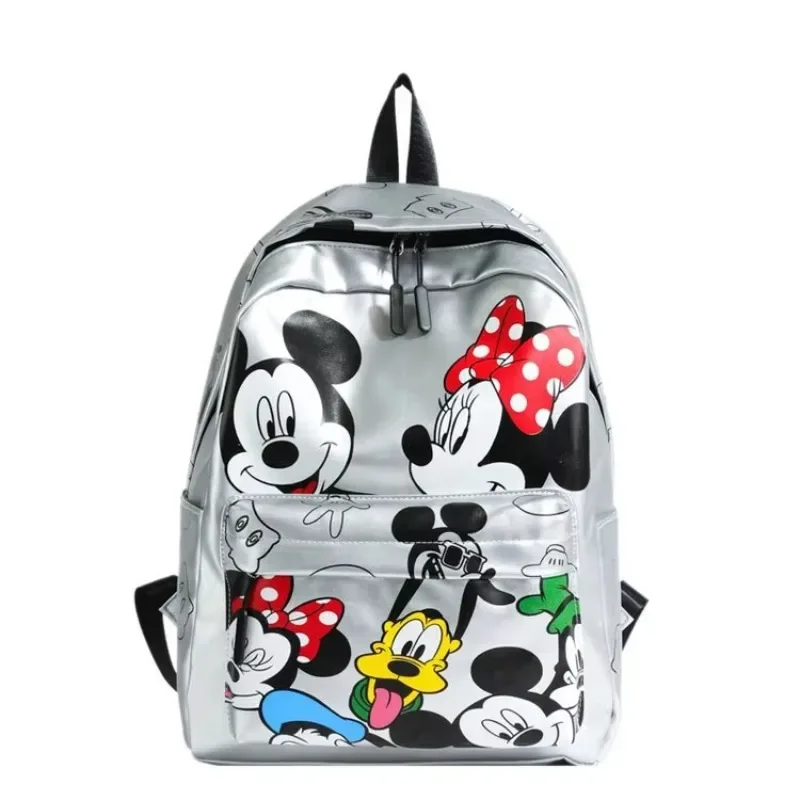 MINISO Disney Cute Korean-Style Cartoon Backpack for Girls - Large Capacity Travel & School Bag, Trendy and Functional Kawaii