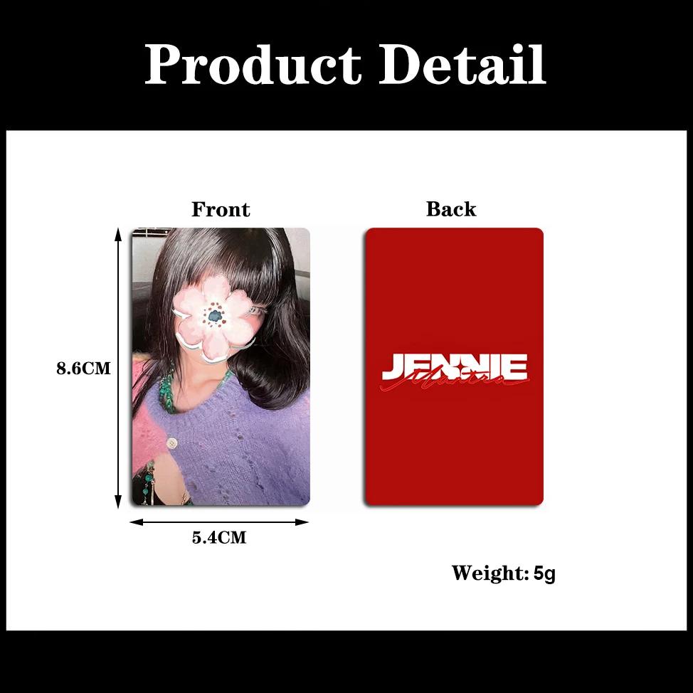 Gruppo ragazza sudcoreana BK Pink Ink Solo singolo mantra di Jennie