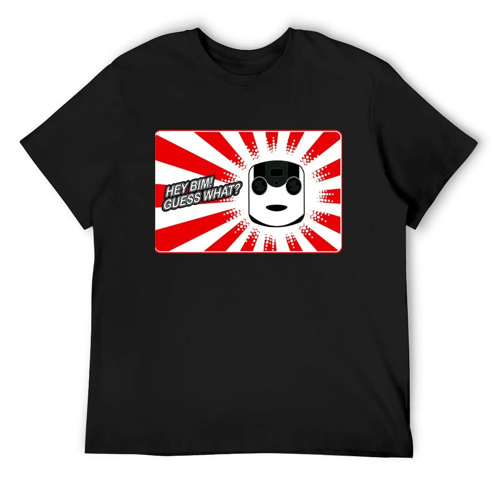 

HEY BIM! T-Shirt anime stuff shirts graphic tee valentines clothes Men's cotton t-shirt