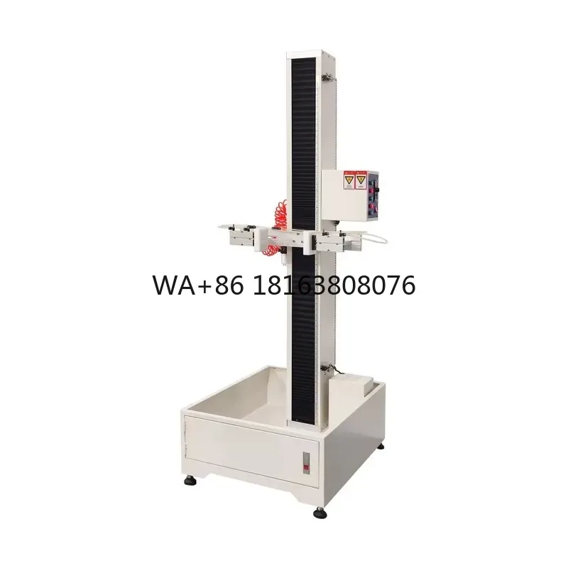 Pneumatic Free Drop Test Machine Adjustable Height Electronic Battery Impact Tester IEC 60068 Lab Quality Control Device