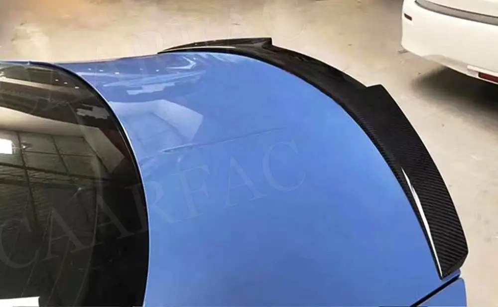 

Carbon Fiber Rear Boot Spoiler Wings For Infiniti Q50 Q50S 2014-2020 Car Rear Trunk Lip Spoiler Deck Styling