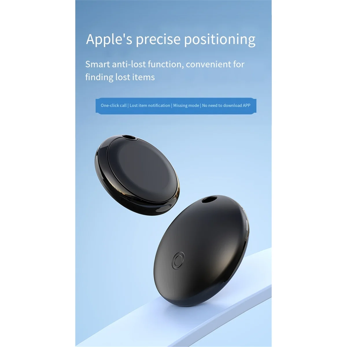 AT59 Smart Trackers Airtag voor Apple Find My Anti Lost Device Bluetooth Mini Locator voor auto's Huisdier GPS Finde
