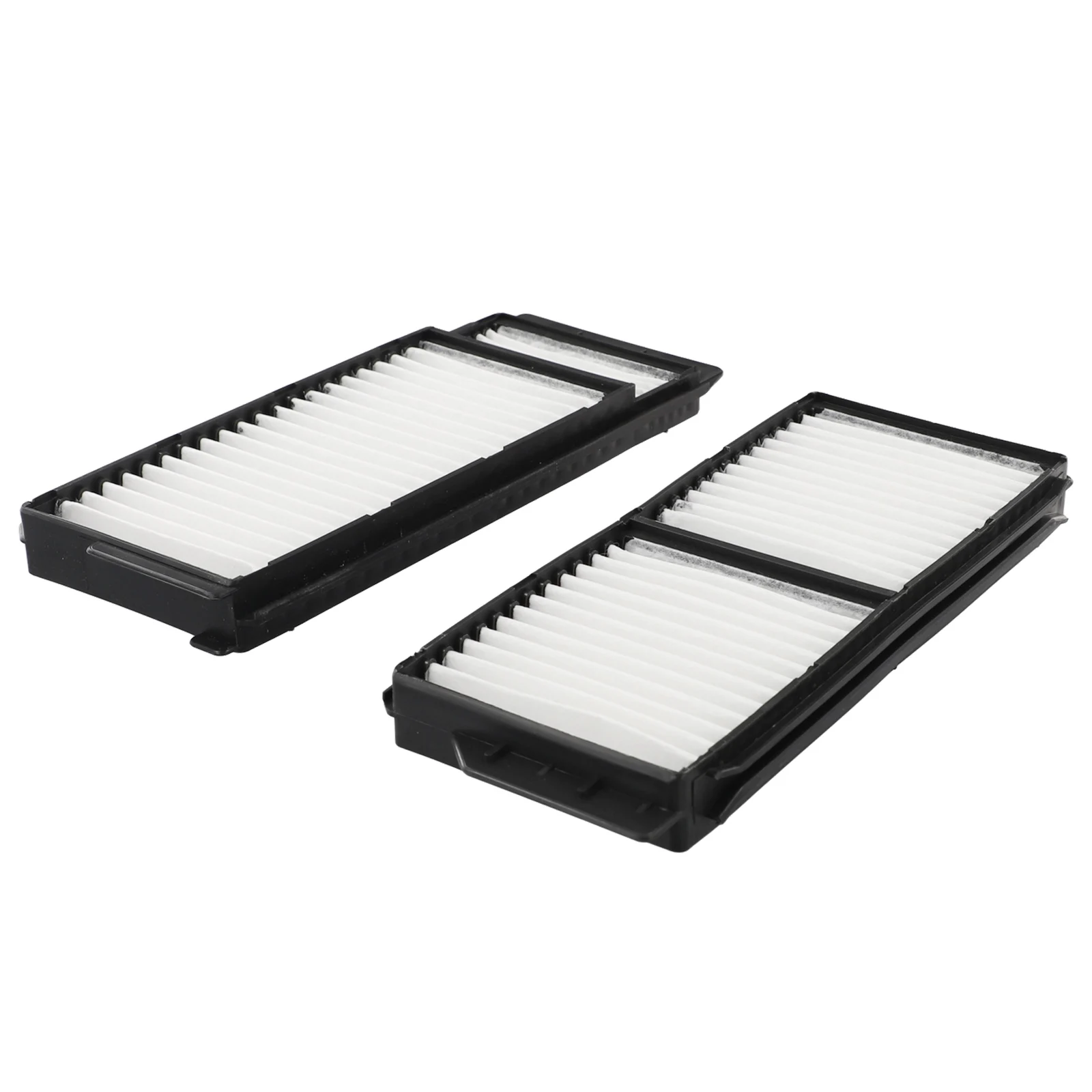 2x Car Front Cabin Air Filters Auto Air Conditioning Fiber Cabin For Mazda 3 2004-2009 5 2006-2010 Automobile Parts Accessories