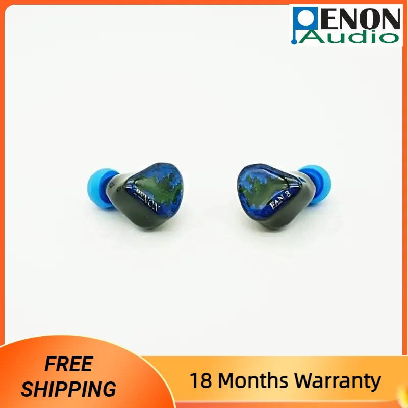 Penon FAN 3 2BA + 1 Bone Conduction Driver + 2 Dynamic Driver Hybrid 2Pin 0.78mm Audiophile In-Ear Earphone IEM With BCD Switch