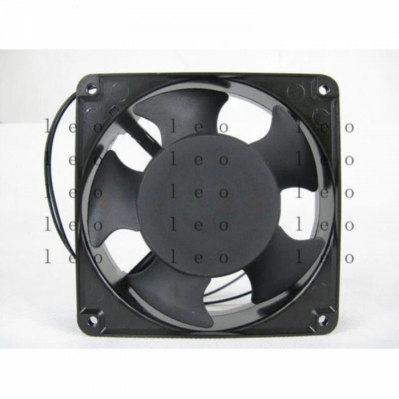 FF ل 1 قطعة COSTECH A12B23HTS W00 الرصاص نوع الألومنيوم الإطار مروحة 230 فولت 20/18 واط 120*38 مللي متر