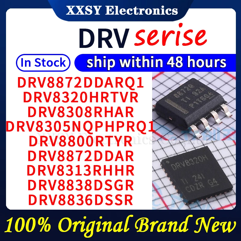 

DRV8872DDARQ1 DRV8320HRTVR DRV8308RHAR DRV8305NQPHPRQ1 DRV8800RTYR DRV8872DDAR DRV8313RHHR DRV8838DSGR DRV8836DSSR В наличии