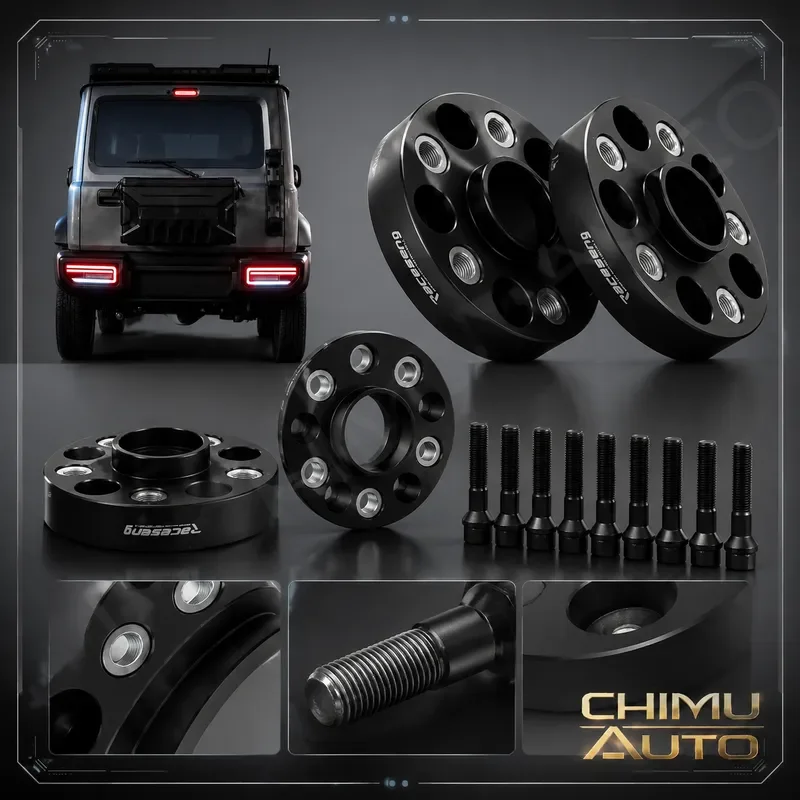【CHIMU AUTO】Forged Wheel Spacers 1 Pair 2pcs for Haval Raptor Big Dog Mocha Blue Mountain 5x114.3 CB66.5 Hubcentric