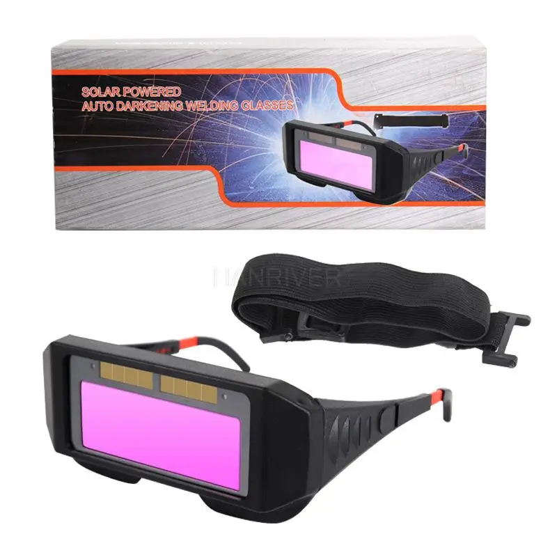 Welders Glass welding goggles Automatic Variable Photoelectric Welding Glasses Auto Darkening Welding Helmets Protective Glasses