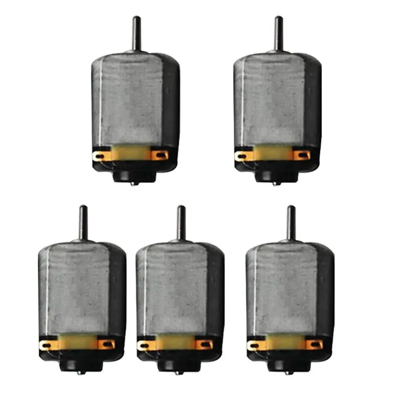 ABUM-50 Pcs Mini 130 DC Motor Strong Magnetic Brushed Electric 25000 RPM Cars Toys Electric Motor, DIY Remote Control Toy