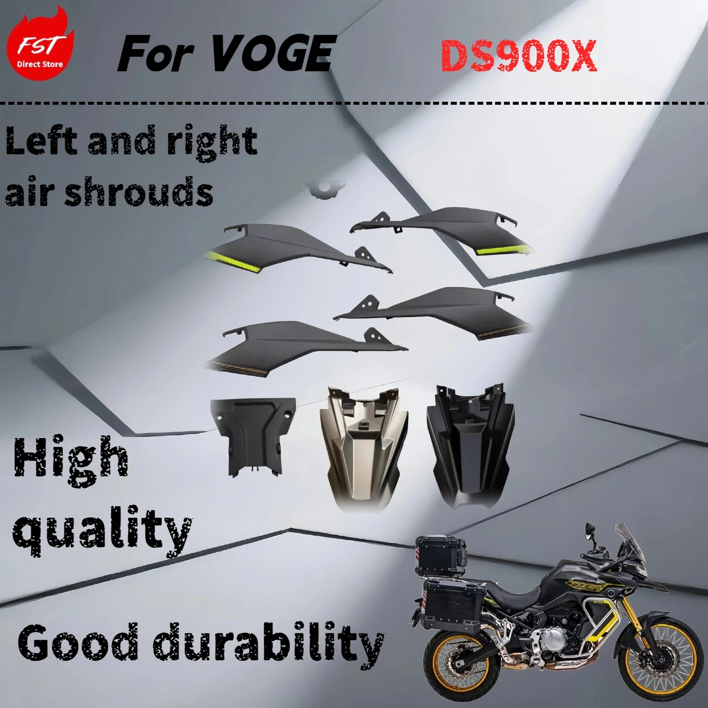 

For VOGE DS900X left and right air deflector front panel motorcycle original car accessories retro and durable