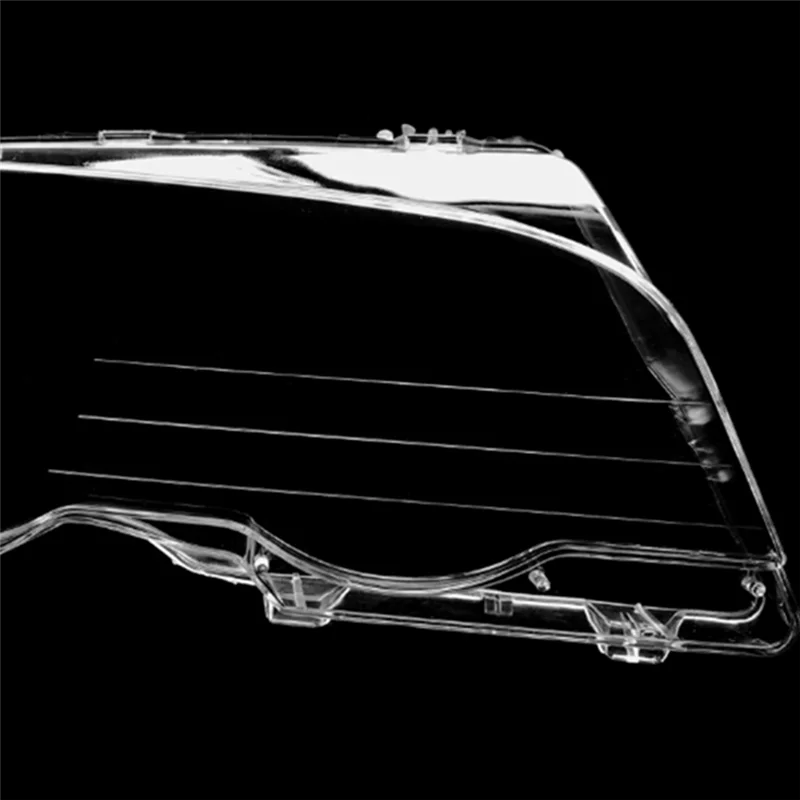 A42M-سيارة الجبهة غطاء المصباح أباجورة قذيفة مصباح المصابيح الأمامية غطاء للعدسات لسيارات BMW 3 سلسلة E46 بابين 1998-2001 اليسار