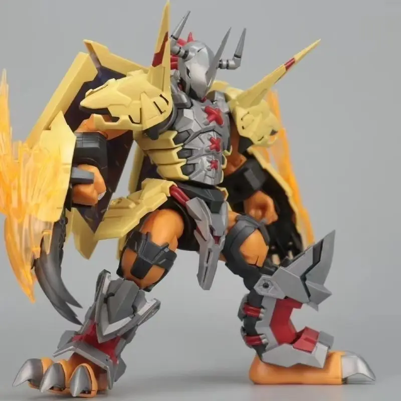 نسخة مطورة جديدة من Frs Wargreymon مع أجزاء المؤثرات الخاصة، شخصية أنيمي Digimon، مجموعة نماذج التجميع، ألعاب شخصيات الحركة
