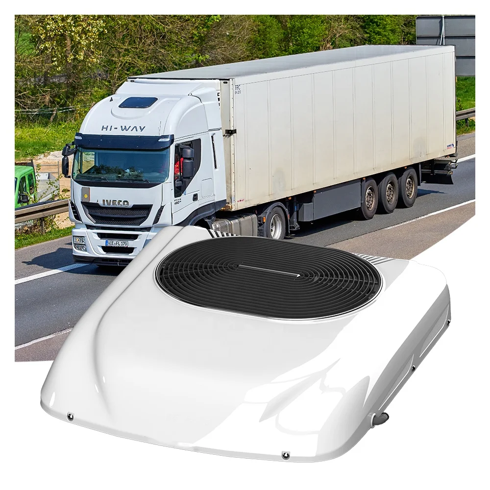

Auto Parking Air Conditioner AC.161.103 RV AC Unit Overhead Semi Truck Accessories Cab Air Conditioner With Electric Compressor