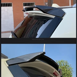 For Nissan X-Trail Rogue T32 Roof Spoiler 2014 - 2021 FRP / Carbon Fiber Material Car Rear Trunk Wing Accessories Body Kit