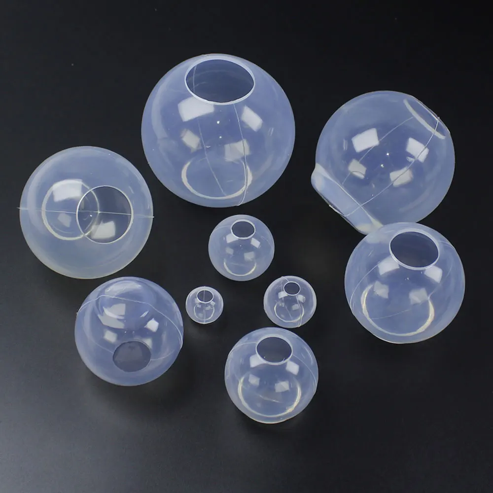 JCD 20-100mm Silikonowa forma w kształcie kuli 3D Planet Ball Forma z żywicy epoksydowej do majsterkowania Formy z żywicy epoksydowej Rzemiosło Narzędzia do dekoracji wnętrz — zdjęcie 3