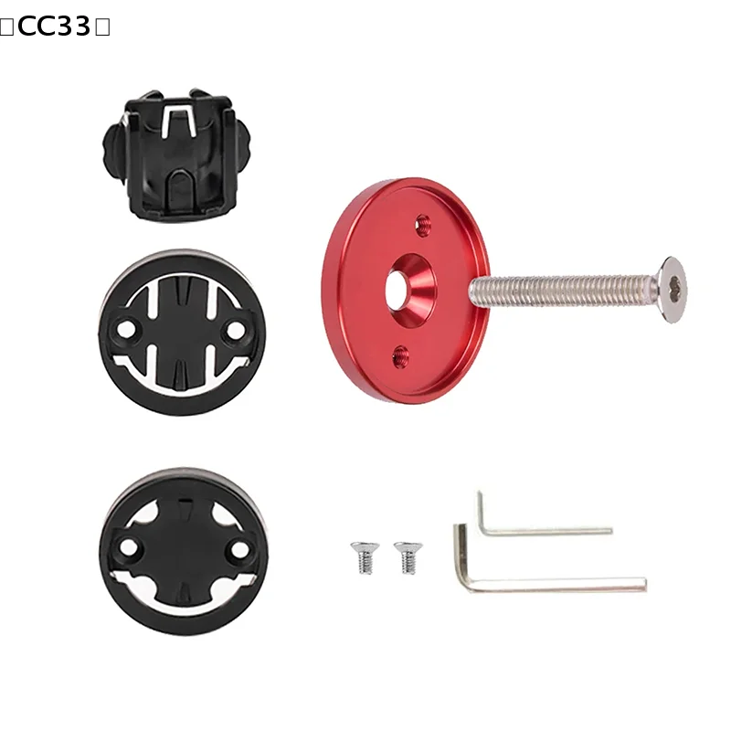 Bicycle Computer Holder Bike Stopwatch GPS Mount Stem Top Cap Computer Holder Phone Holder For Garmin Bryton Cateye Parts〔CC33〕 image 6