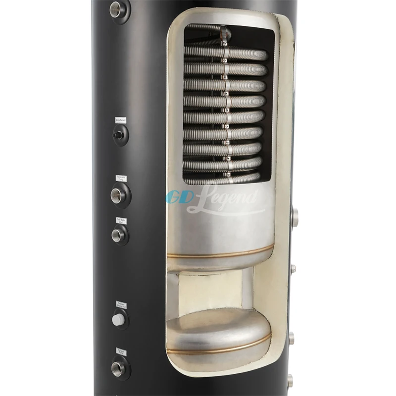 

2 в 1, домашний водяной пол с подогревом Tepelnych Cerpadlech A, тепловой насос, резервуар для воды, безрезервуарный водонагреватель, резервуар с тепловым насосом 100-1000 л