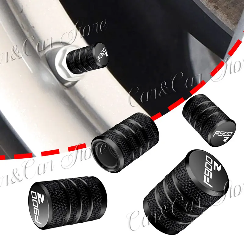 Picture 4: For BMW F900R F900 R F900 XR F 900XR 2016 2017 2018 2019 2020 Metal Motorcycle Car Wheel Air Valve Dust Proof Covers 4Pcs Decor