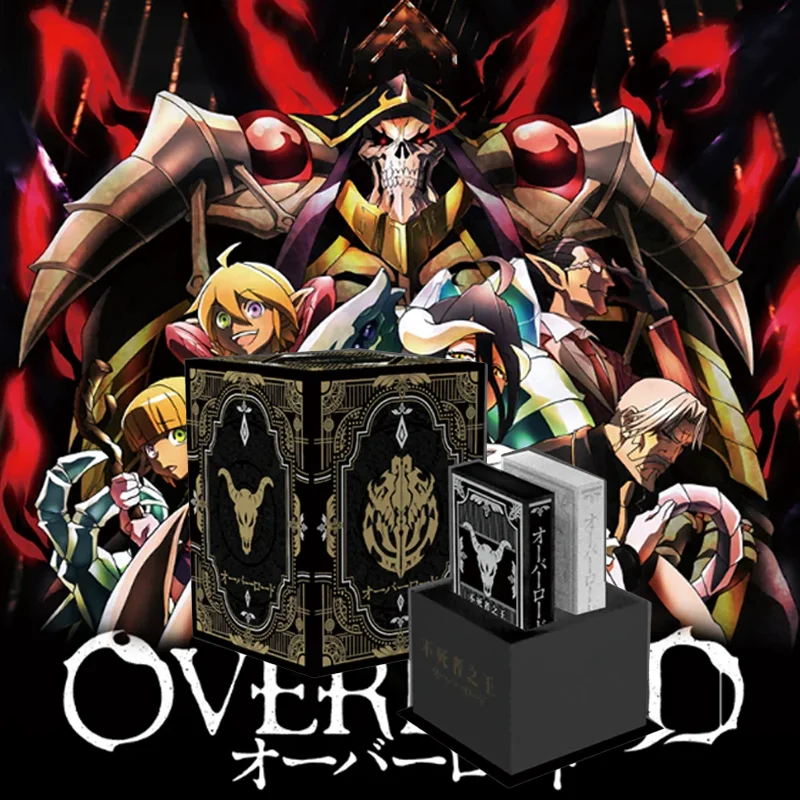 

In Stock Genuine OVERLORD Anime Trading Collector Card The Undead King Peripheral Blind Box Card Deluxe Set Limited Edition Card
