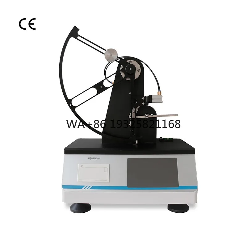 ASTM D1922 ISO 6383 Electronic Film Tear Tester Lab Paper Tear Testing Machine EN 21974 BS 4468 Packaging Tear Strength Detector