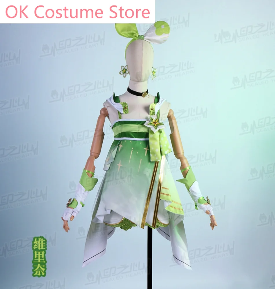 

Wuthering Waves Verina Women Cosplay Costume Cos Game Anime Party Uniform Hallowen Play Role Clothes Clothing