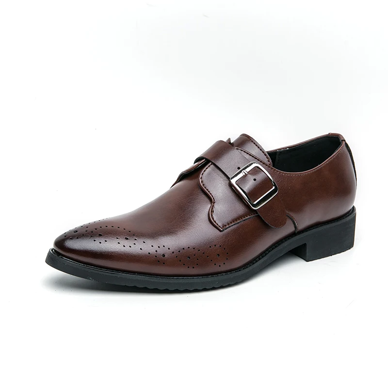 

Men's business casual leather shoes, oversized fashionable casual shoes, men's formal wear, men's shoes, comfortable loafers