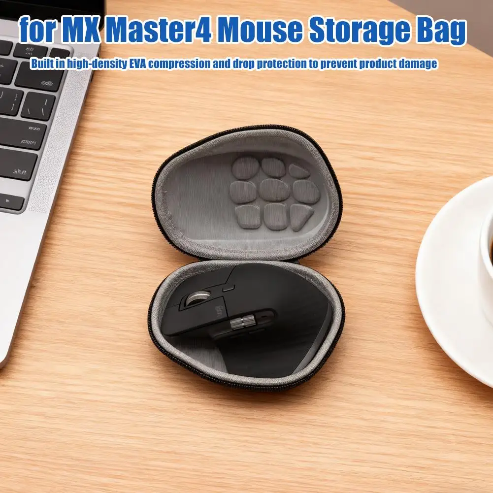Storage Bag For Logitech MX Vertical Portable Mouse EVA Carrying Case For MX Master 4/ For MX Master 3s Travel Protection Case