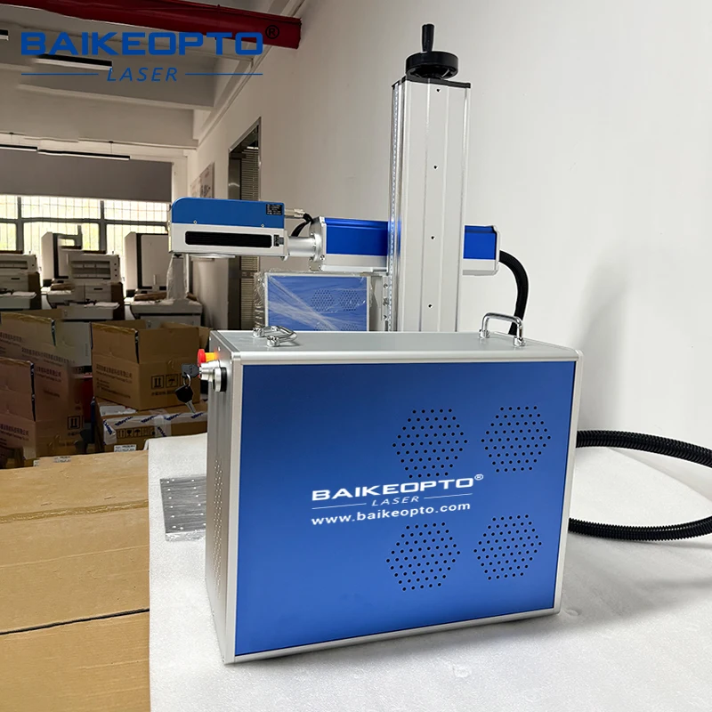High‑Accuracy 3D Fiber Laser Marker for Aerospace Parts, Permanent Engraving on Titanium, Steel and Aluminum Workpieces